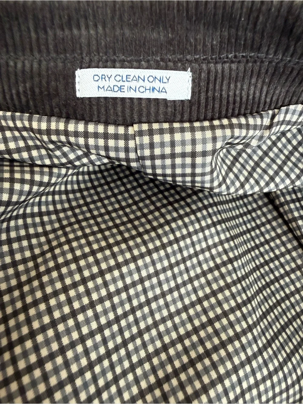 Saddlebred Heritage Corduroy Dark Brown Sport Coat Blazer Jacket 42R